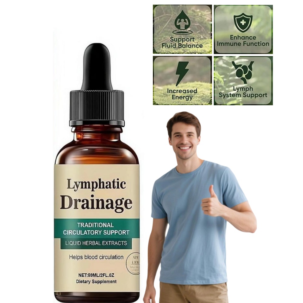 Hyaluronic Acid Facial Serum - Premium Lymphatic Drainage Ampoule Natural Plant