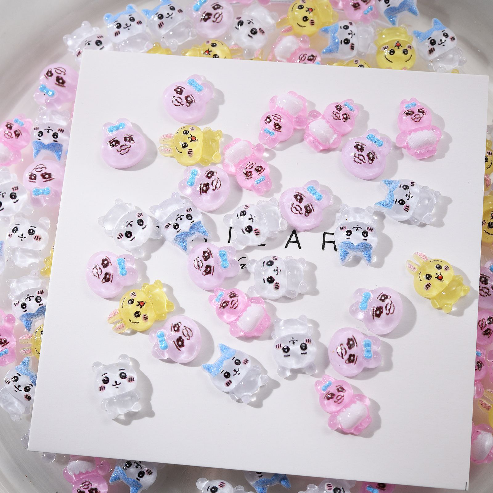 100pcs Cartoon forchiikawa Nai - Nail Art review and price