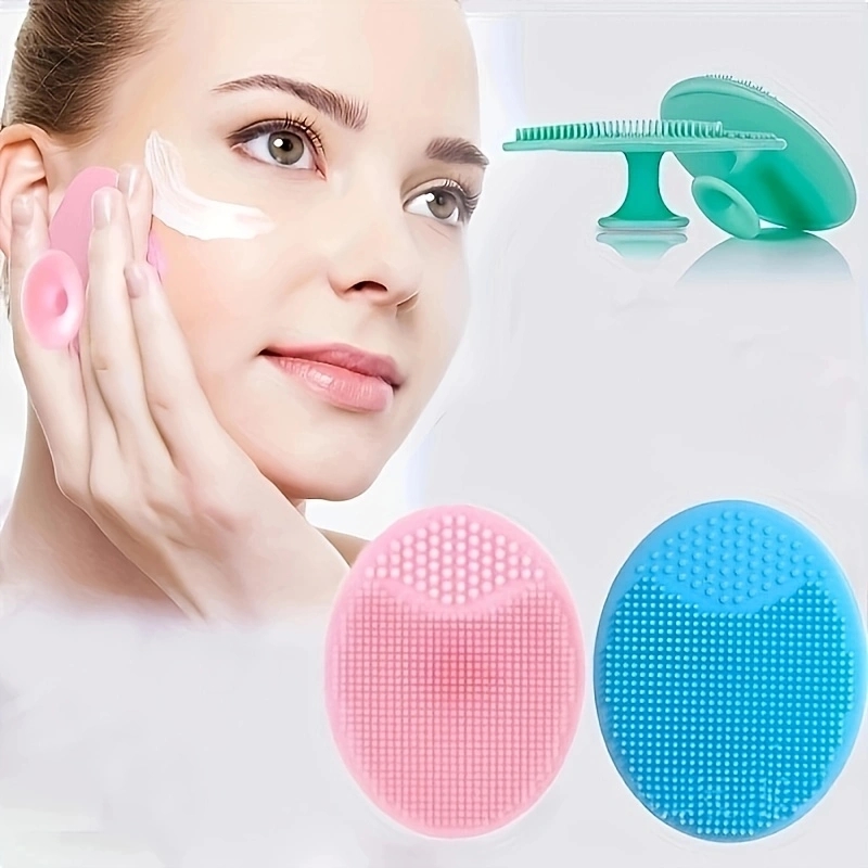 Soft Facial Cleaning Tools Bla - Silicone Face Scrubber Electric review and price