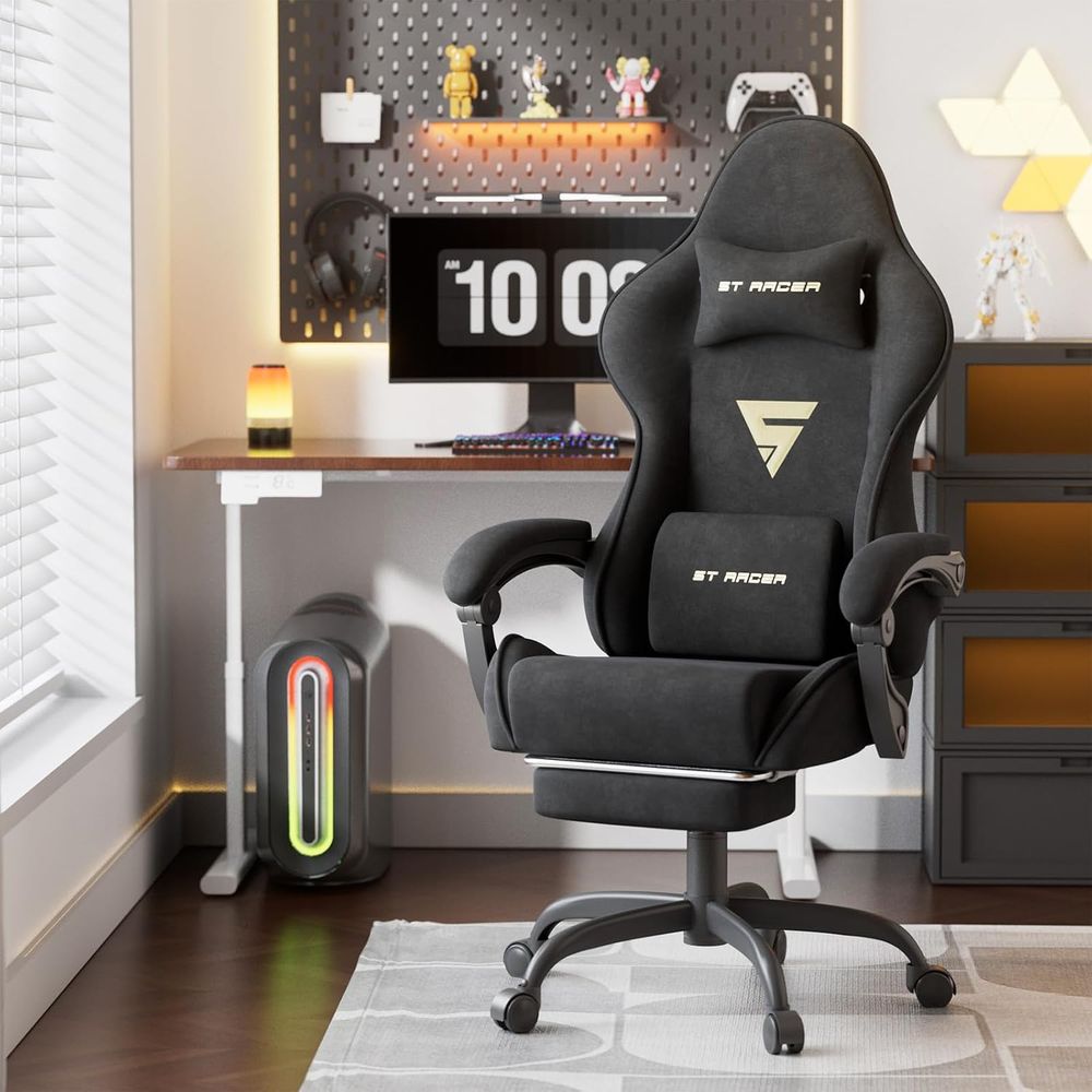 Velvet abric Ergonomic Gaming  - Massage review and price