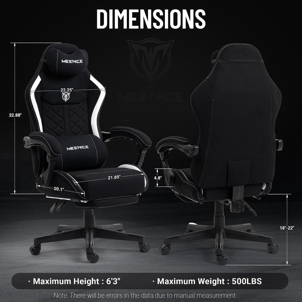 Big and Tall Gaming Chair abri - Massage review and price