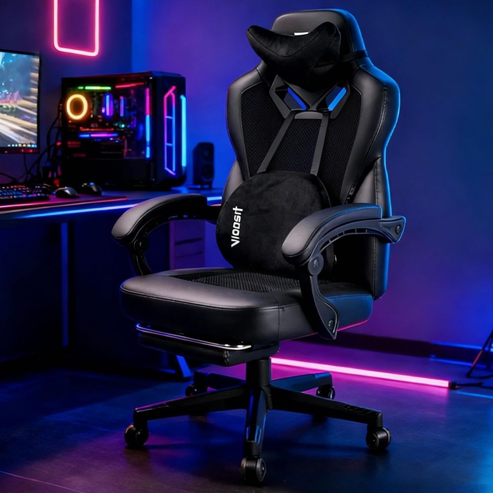 Gaming Chair PRO, Ergonomic Ga - Massage review and price