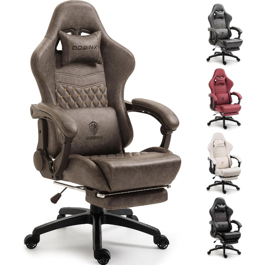 Big Tall Vintage Gaming Chair  - Massage review and price