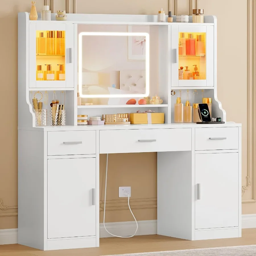 Makeup vanity desk with mirror - Makeup review and price