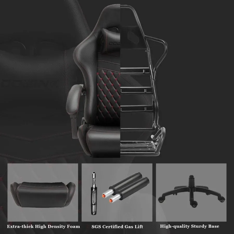 Gaming Chair Big and Tall for  - Massage review and price